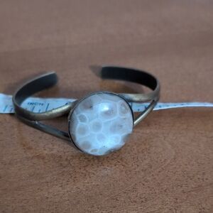 Petoskey Stone Cuff